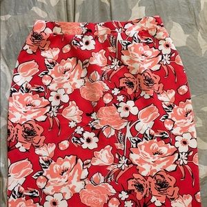 Liz Claiborne Coral pencil skirt